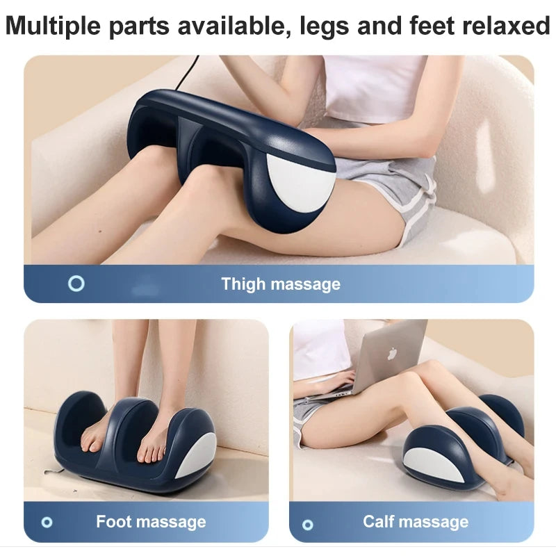 Super Big Electric Foot Massager – Shiatsu Kneading & Heated Roller - iHeimly