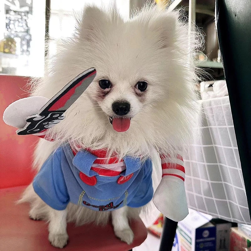 Funny Halloween Dog Costume – Adjustable Cosplay for Small & Medium Dogs - iHeimly