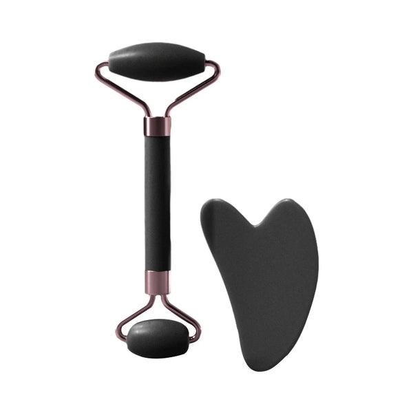 Face and Neck Massager – Double-Ended Resin Roller for Unblocking & Relaxing - iHeimly