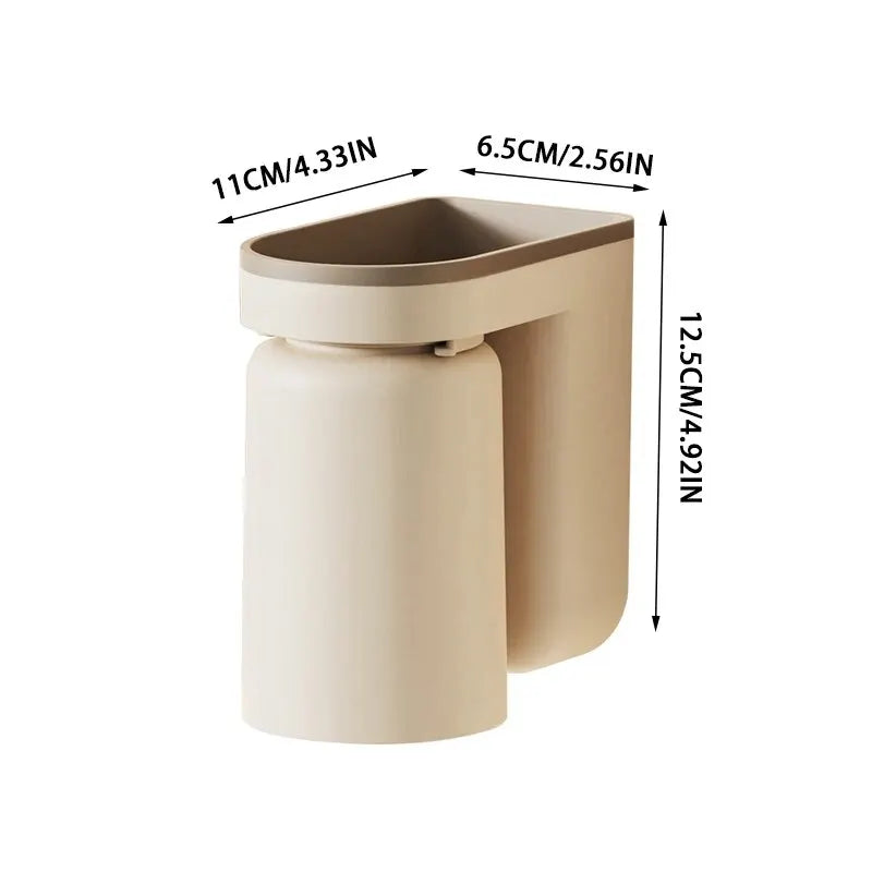 Wall-Mounted Toothbrush Holder – Hygienic & Compact - iHeimly