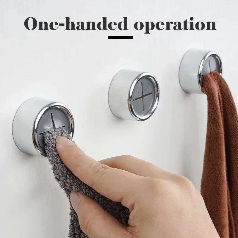 Self-Adhesive Towel Rack – No Drilling Required, Kitchen & Bathroom - iHeimly