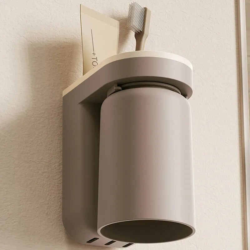 Wall-Mounted Toothbrush Holder – Hygienic & Compact - iHeimly