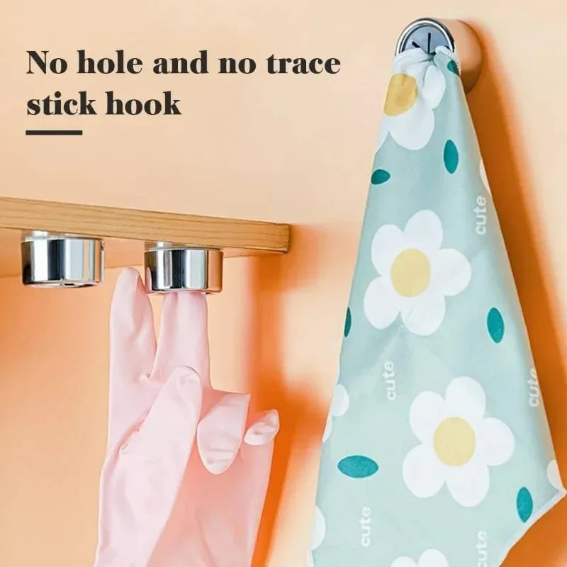 Self-Adhesive Towel Rack – No Drilling Required, Kitchen & Bathroom - iHeimly