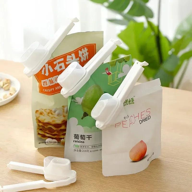 2PCS Food Bag Clips – Sealer for Snacks, Chips & Milk Powder - iHeimly