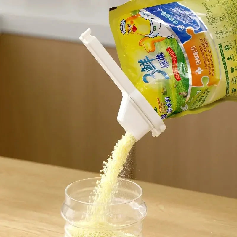 2PCS Food Bag Clips – Sealer for Snacks, Chips & Milk Powder - iHeimly