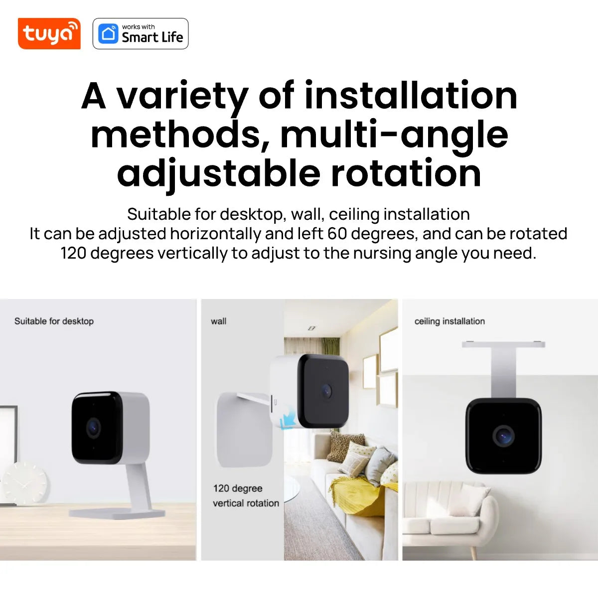 Smart 1080P Wi-Fi Pet Security Camera – 2MP, HD, Motion Detection, 2-Way Audio - iHeimly
