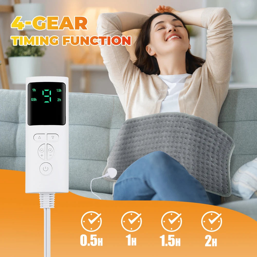 Electric Heating Pad – Winter Warm Therapy Pad for Pain Relief - iHeimly