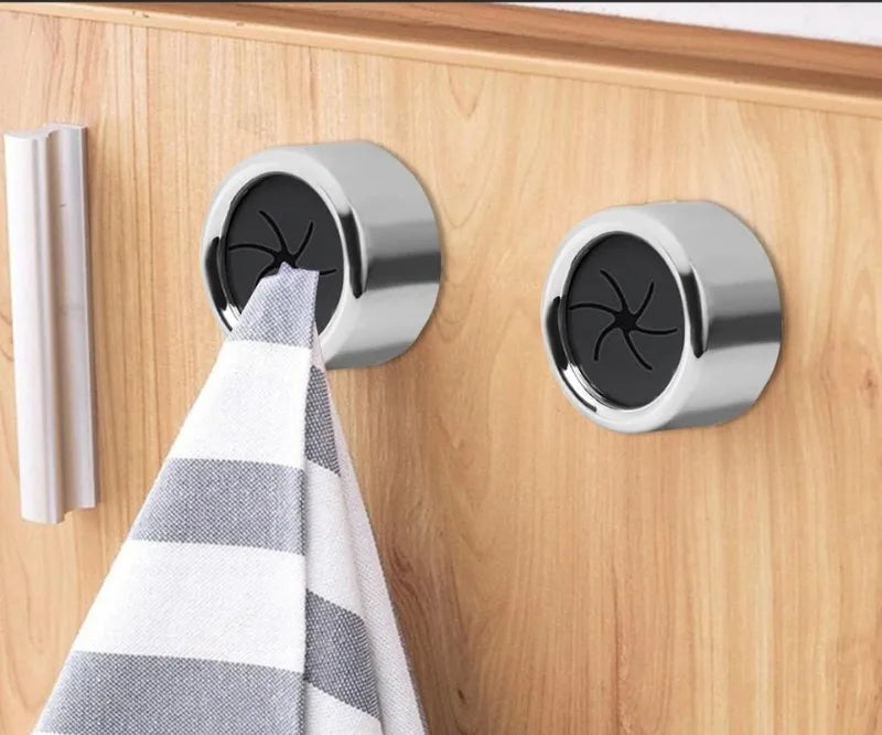 Self-Adhesive Towel Rack – No Drilling Required, Kitchen & Bathroom - iHeimly