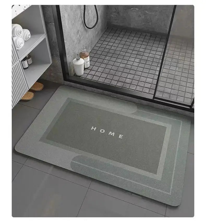 Soft Floor Mats – Water-Absorbent Non-Slip Bathroom & Doorway Mats - iHeimly