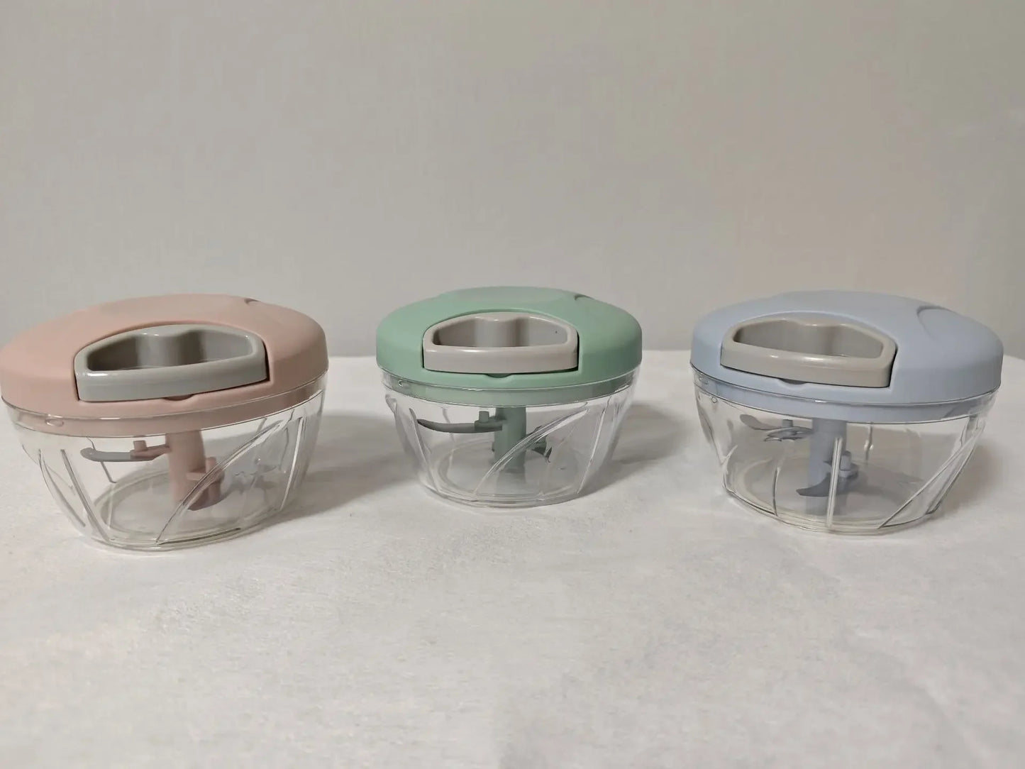 500ml Manual Meat Mincer & Garlic Chopper – Vegetable Cutter - iHeimly