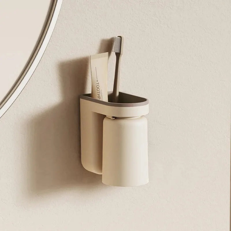 Wall-Mounted Toothbrush Holder – Hygienic & Compact - iHeimly