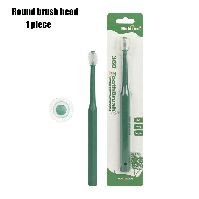 360° Pet Toothbrush – Tartar & Bad Breath Cleaner for Dogs & Cats - iHeimly