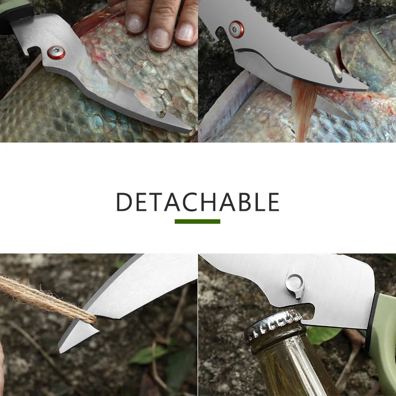 Premium Kitchen Scissors – Heavy Duty Stainless Steel - iHeimly