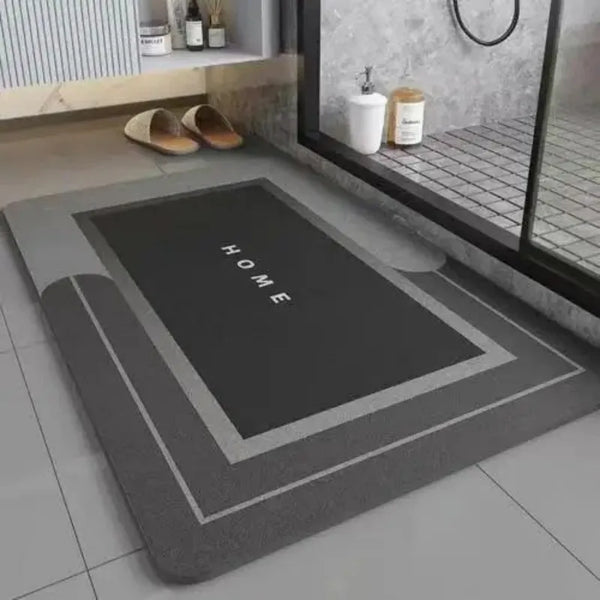 Soft Floor Mats – Water-Absorbent Non-Slip Bathroom & Doorway Mats - iHeimly
