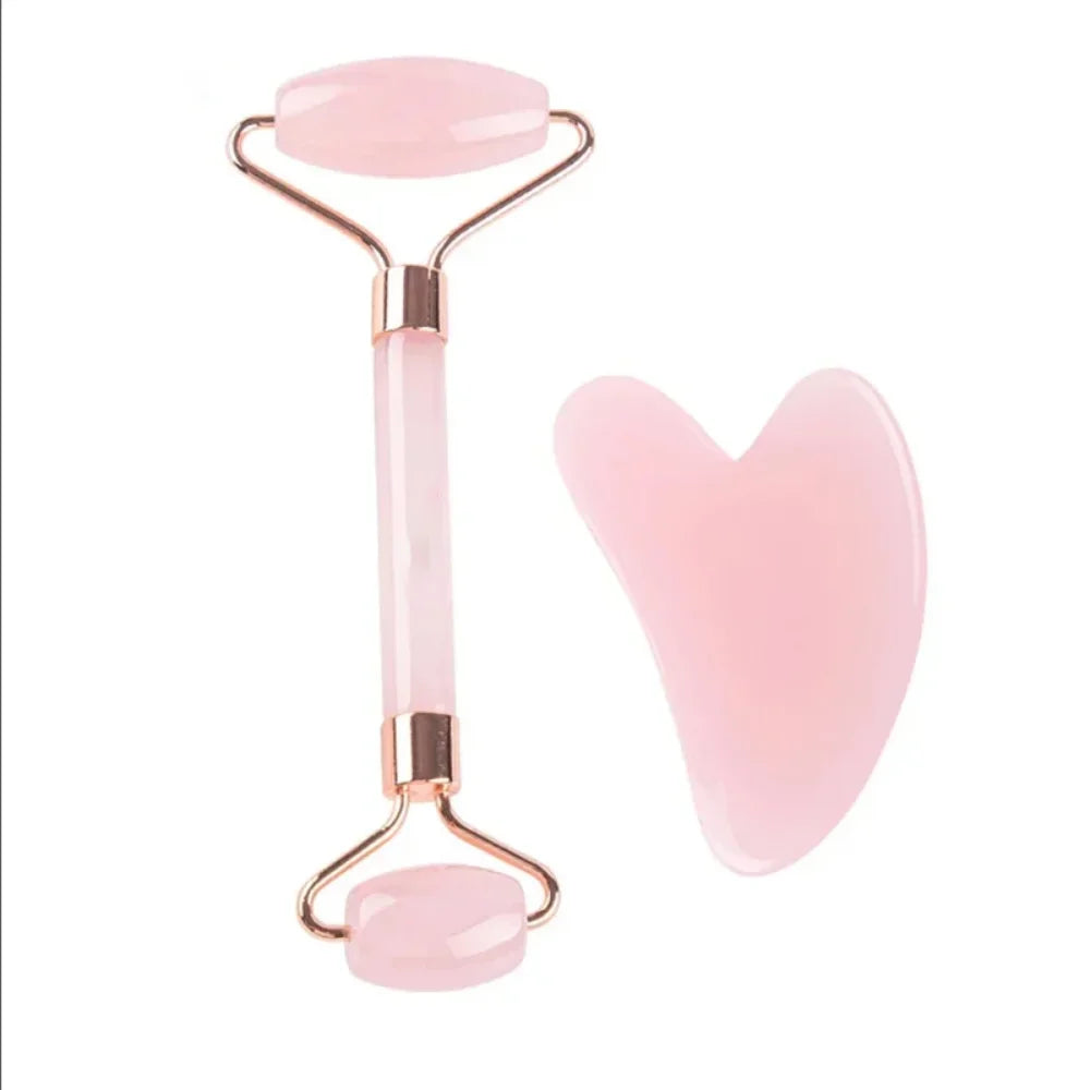 Face and Neck Massager – Double-Ended Resin Roller for Unblocking & Relaxing - iHeimly