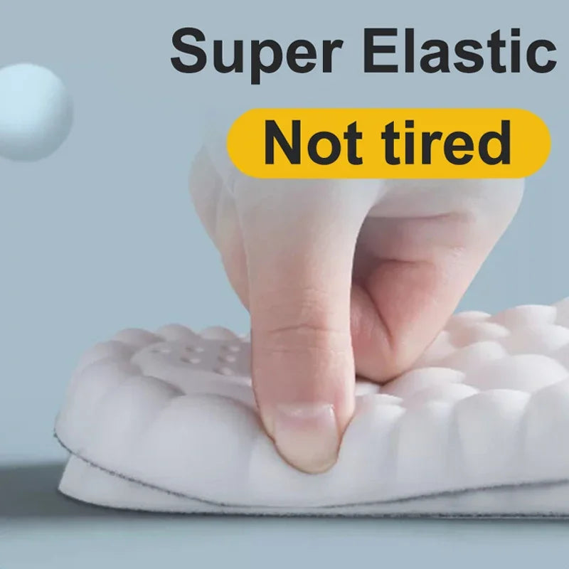 High Elasticity Latex Sport Insoles – Arch Support, Shock Absorption & Breathable Cushion - iHeimly