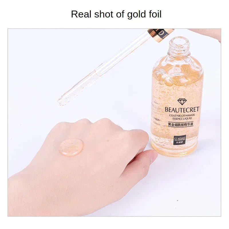 24K Gold Hyaluronic Acid Essence – Skin Moisturizer & Pore Reducer - iHeimly