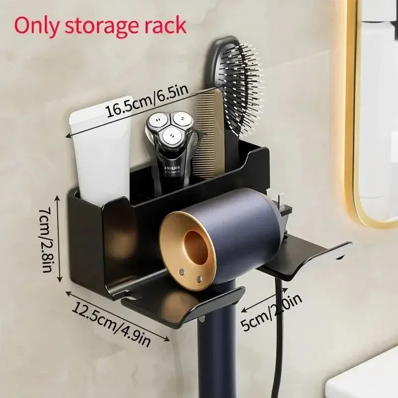 Multifunctional Hair Dryer Stand – Wall Mounted - iHeimly
