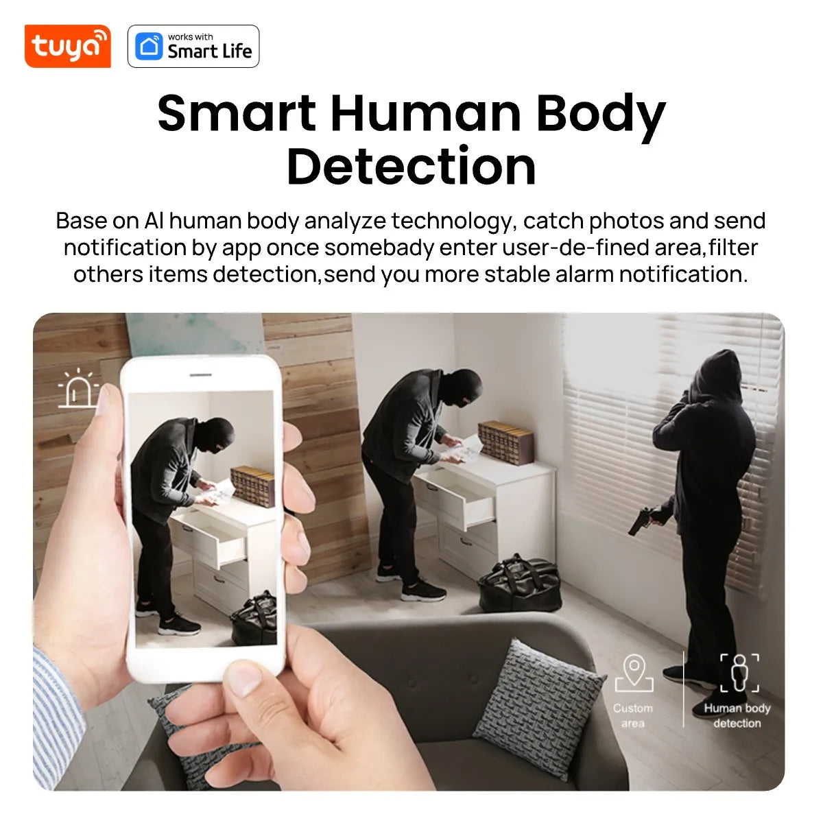 Smart 1080P Wi-Fi Pet Security Camera – 2MP, HD, Motion Detection, 2-Way Audio - iHeimly