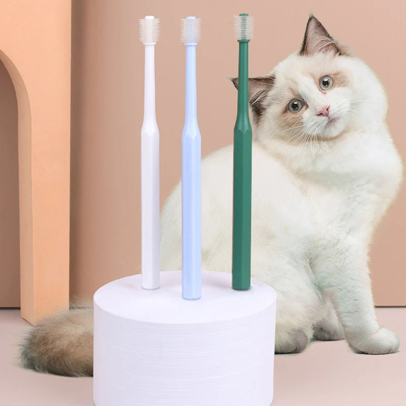 360° Pet Toothbrush – Tartar & Bad Breath Cleaner for Dogs & Cats - iHeimly