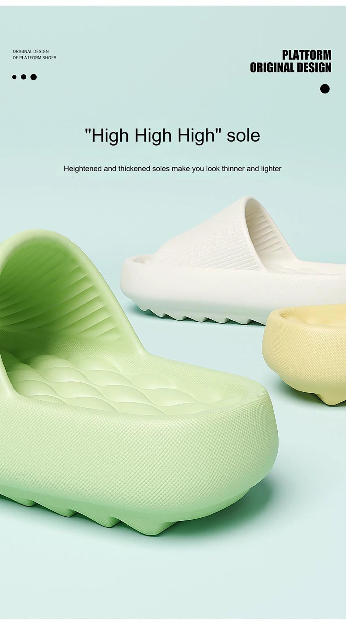 Lightweight EVA Slippers – Non-Slip Summer Slide