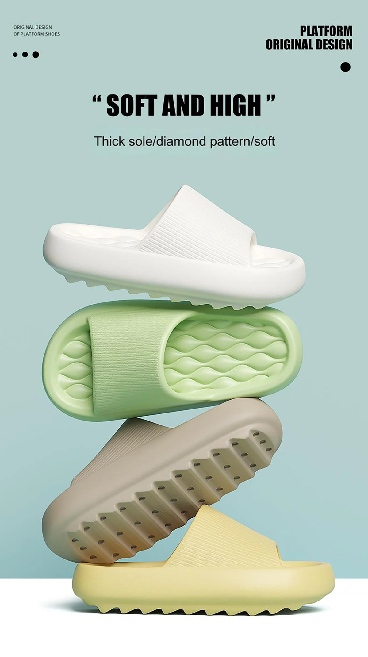 Lightweight EVA Slippers – Non-Slip Summer Slide - iHeimly