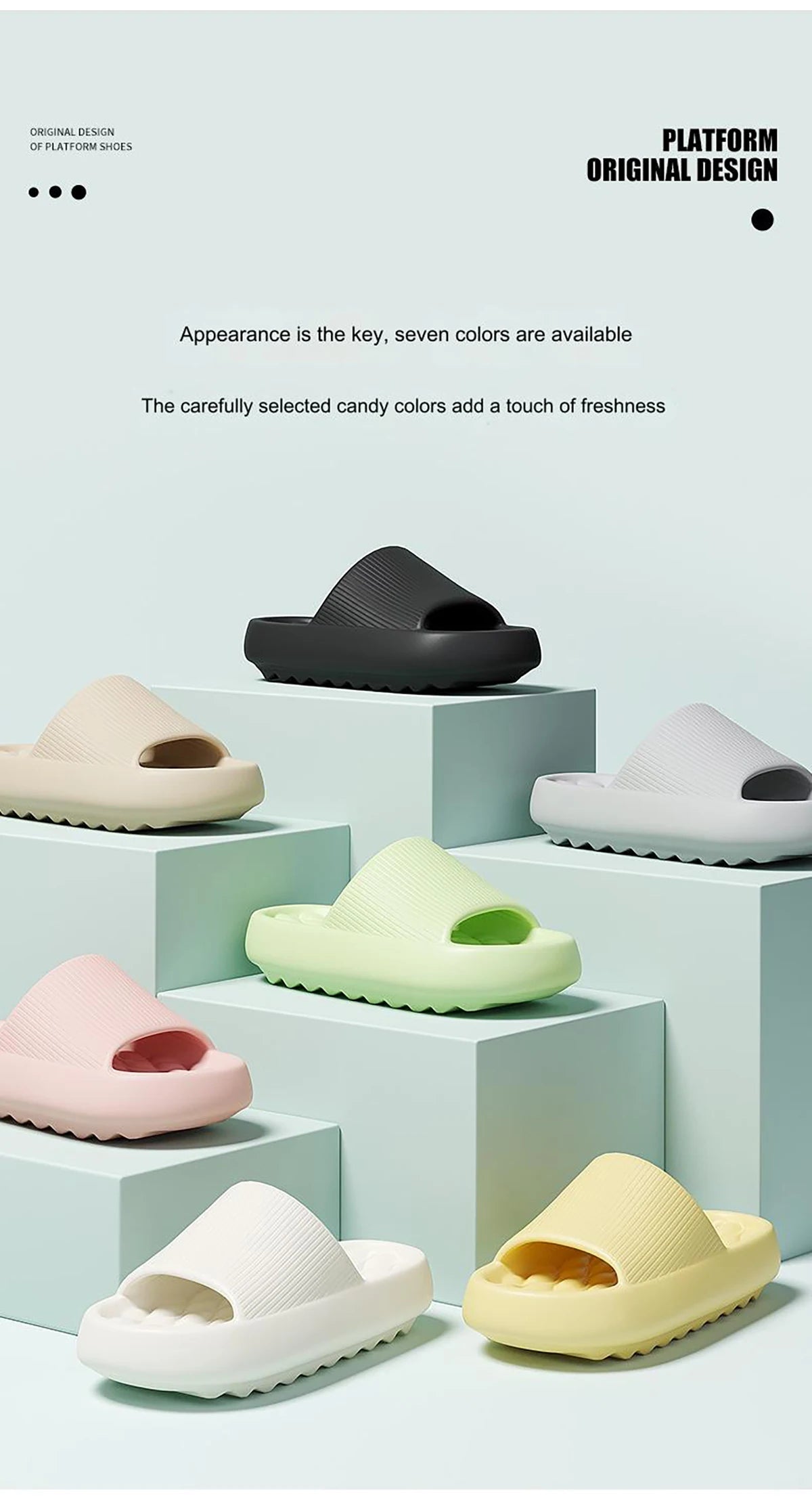 Lightweight EVA Slippers – Non-Slip Summer Slide - iHeimly