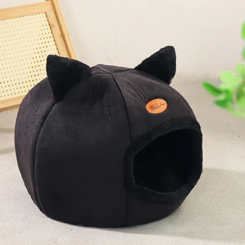 Warm Multi-Shaped Pet Nest – Portable & Easy-to-Clean Cat Bed - iHeimly