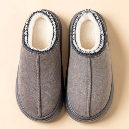 Fuzzy Fur Winter Slippers – Comfortable, Anti-Slip Soft Sole for Men & Women