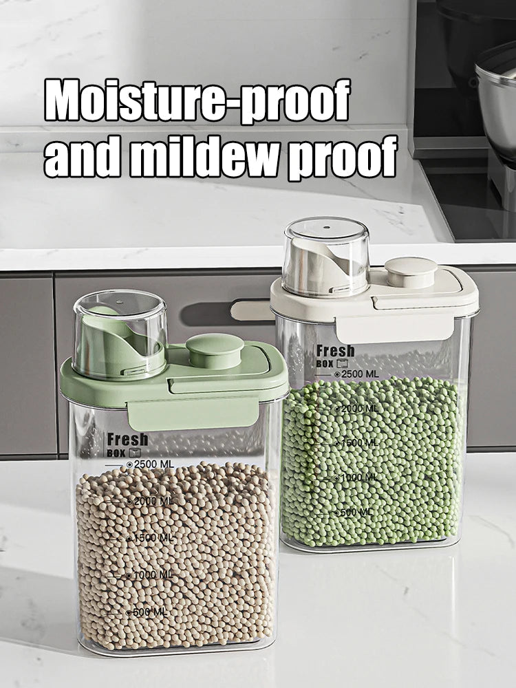 Large Capacity Household Kitchen Grain Storage Tank – Sealed, Insect-Proof Storage - iHeimly