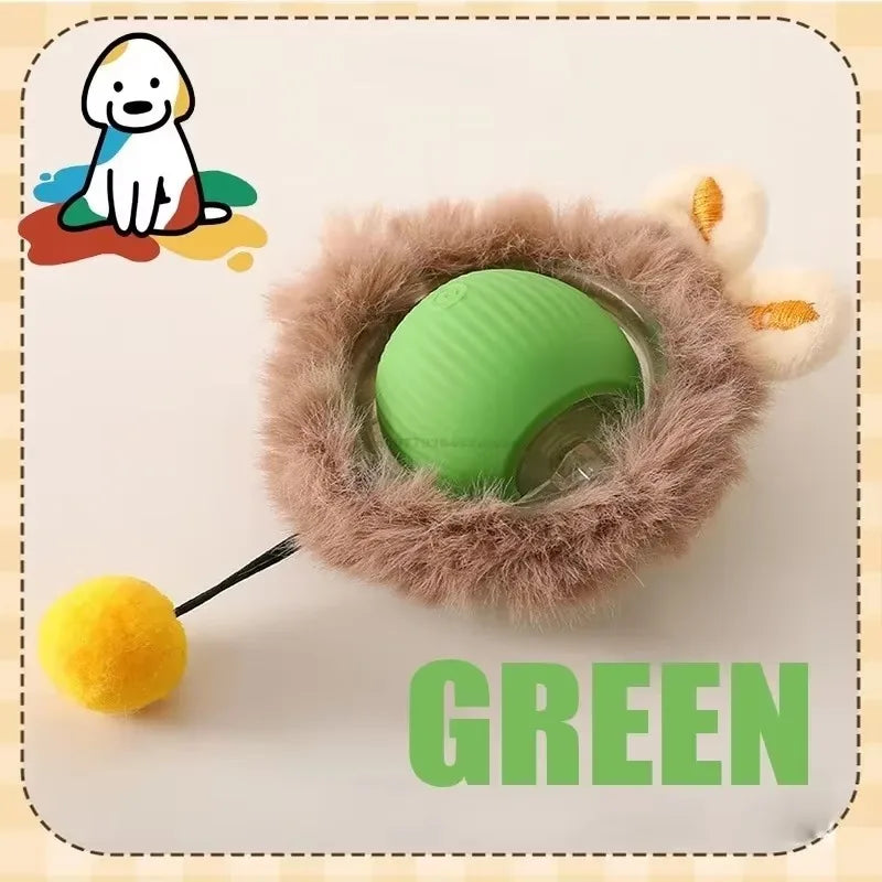 Interactive Cat Ball – Automatic Rolling Electric Toy for Kittens - iHeimly