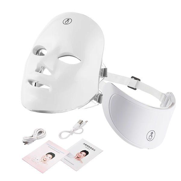 LED Facial Mask – 7-Color Skin Rejuvenation & Anti-Aging Treatment