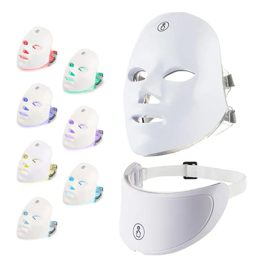 LED Facial Mask – 7-Color Skin Rejuvenation & Anti-Aging Treatment