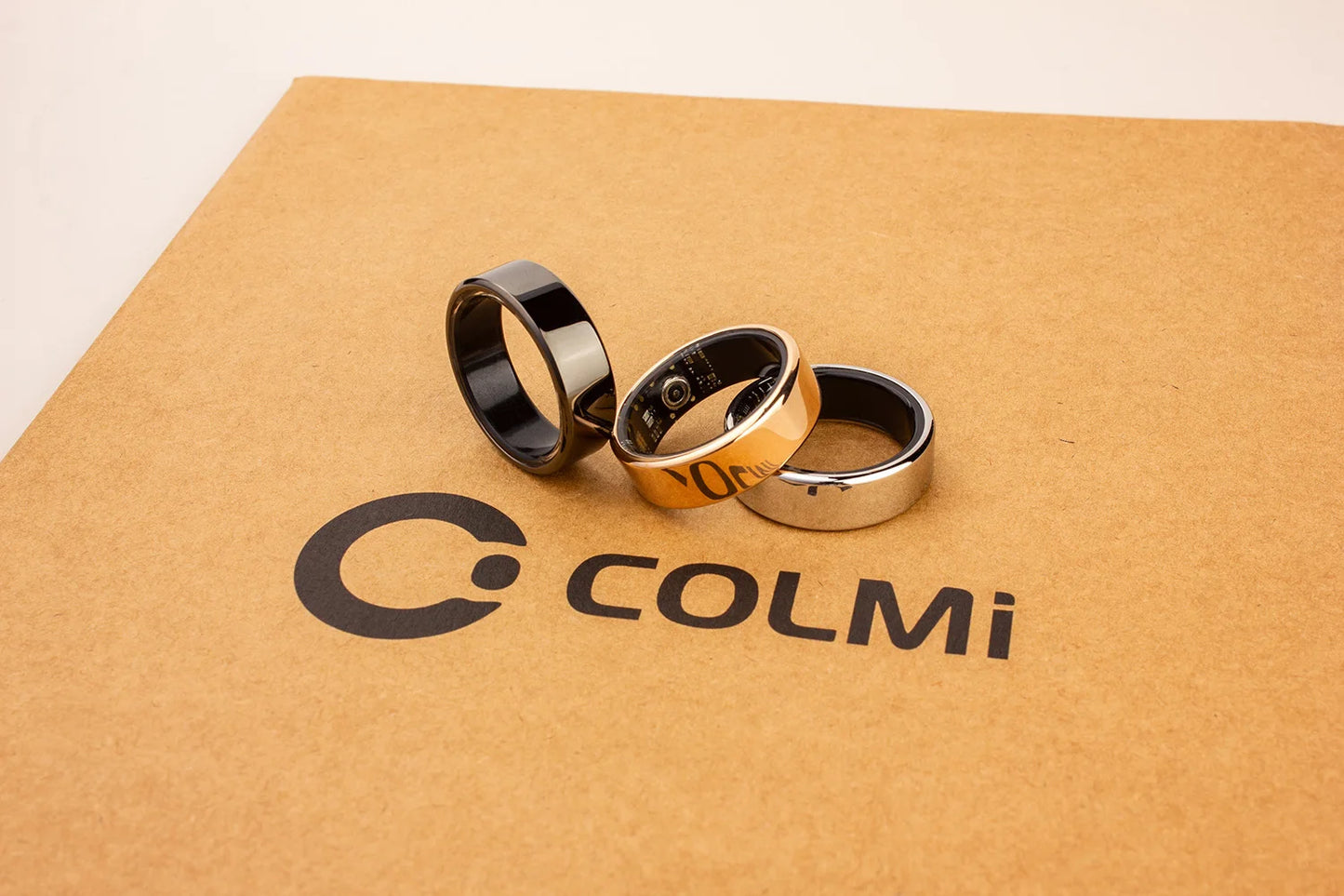 COLMI R02 Smart Ring – Titanium Health Tracker