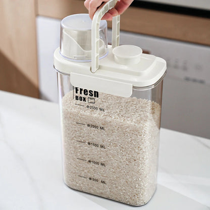 Large Capacity Household Kitchen Grain Storage Tank – Sealed, Insect-Proof Storage - iHeimly
