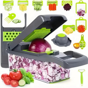 Multifunctional Vegetable Chopper – Onion Slicer & Dicer for Kitchen - iHeimly