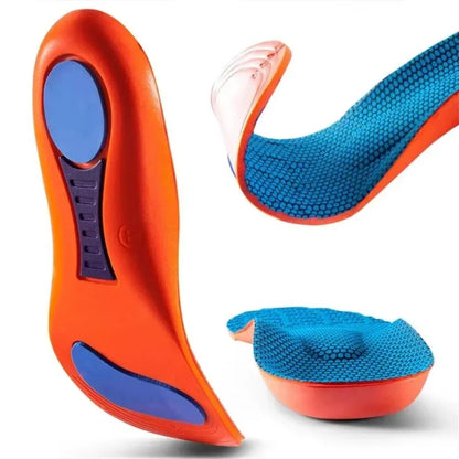 Sport Orthopedic Insoles – Breathable, Shock-Absorbing, EVA Design