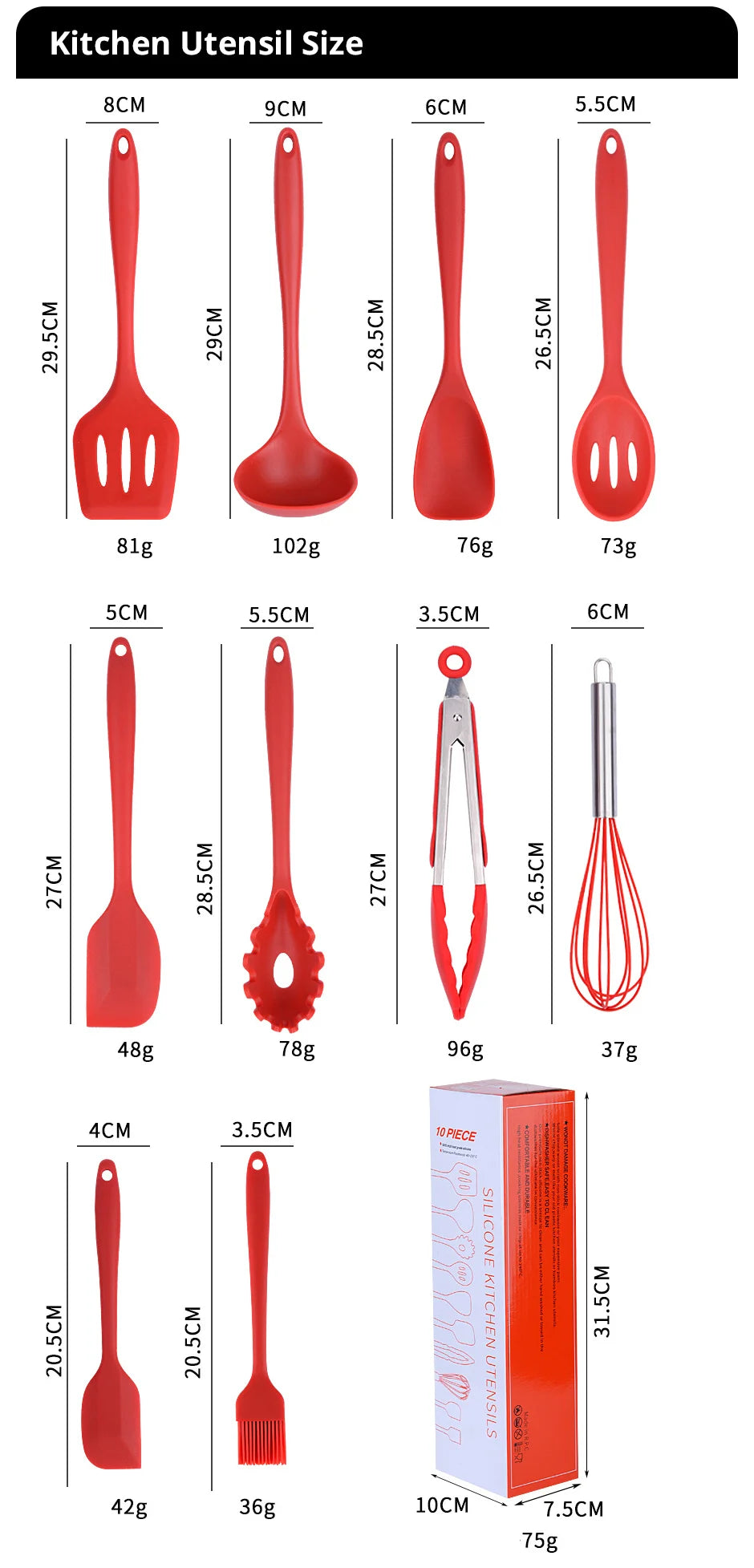 Silicone Cookware Set – Eco-Friendly, Versatile Kitchen Tools