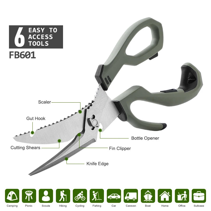 Premium Kitchen Scissors – Heavy Duty Stainless Steel