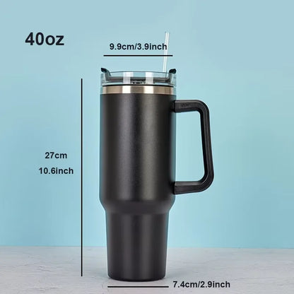 40 oz Stainless Steel Travel Tumbler – Insulated Mug