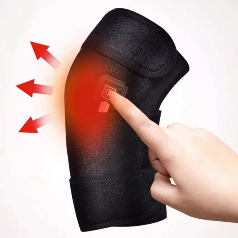 USB Heated Knee Pad – Portable Heating Brace for Arthritis & Joint Relief