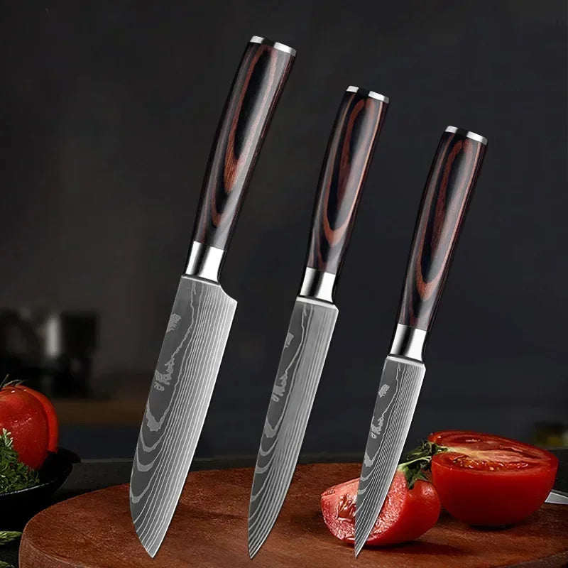 High Stainless Steel Chef Knife – Slicing, Boning, and Cleaver Knife - iHeimly