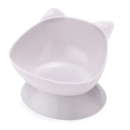 Elevated Food Bowl for Pets – Anti-Tipping, Easy to Clean, Plastic Design