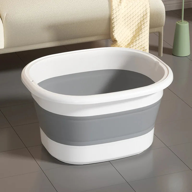 Foldable Home Foot Bath Bucket – Portable Foot Soak Tub for Health and Relaxation