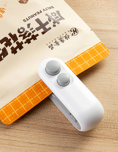 Mini Heat Bag Sealing Machine – Rechargeable Food Sealer for Plastic Bags - iHeimly