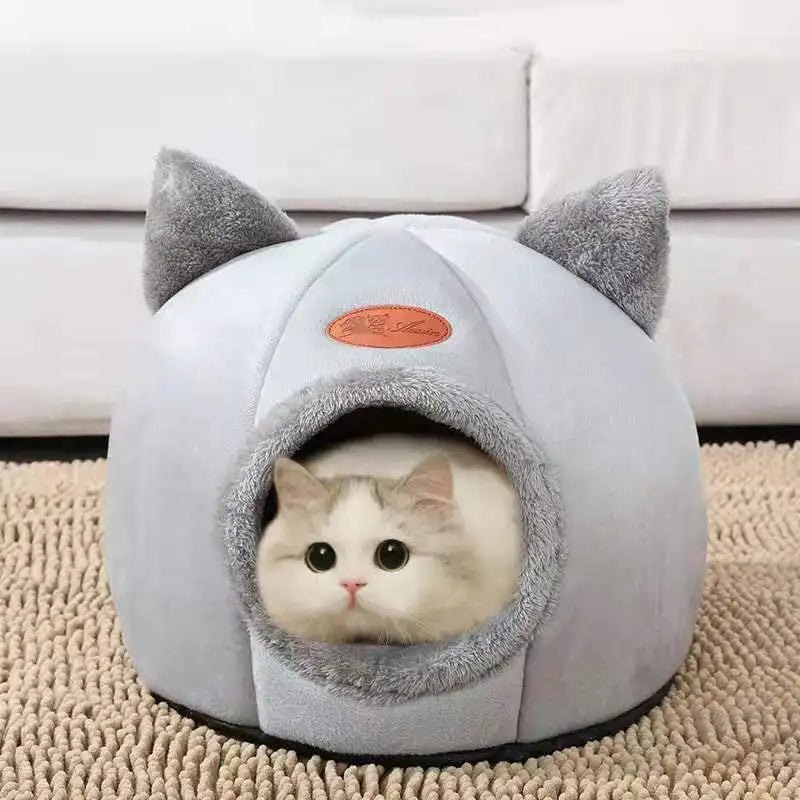 Warm Multi-Shaped Pet Nest – Portable & Easy-to-Clean Cat Bed - iHeimly