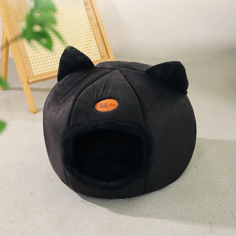 Warm Multi-Shaped Pet Nest – Portable & Easy-to-Clean Cat Bed - iHeimly