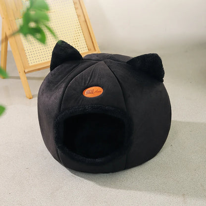 Warm Multi-Shaped Pet Nest – Portable & Easy-to-Clean Cat Bed - iHeimly