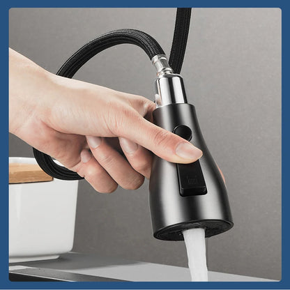 Kitchen Sink Faucet – Pull Down Sprayer with Single Handle