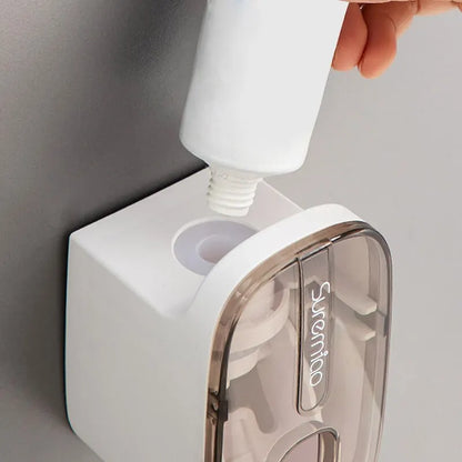 Wall-Mounted Toothpaste Dispenser